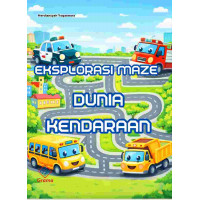 Buku Eksplorasi Maze Dunia Kendaraan